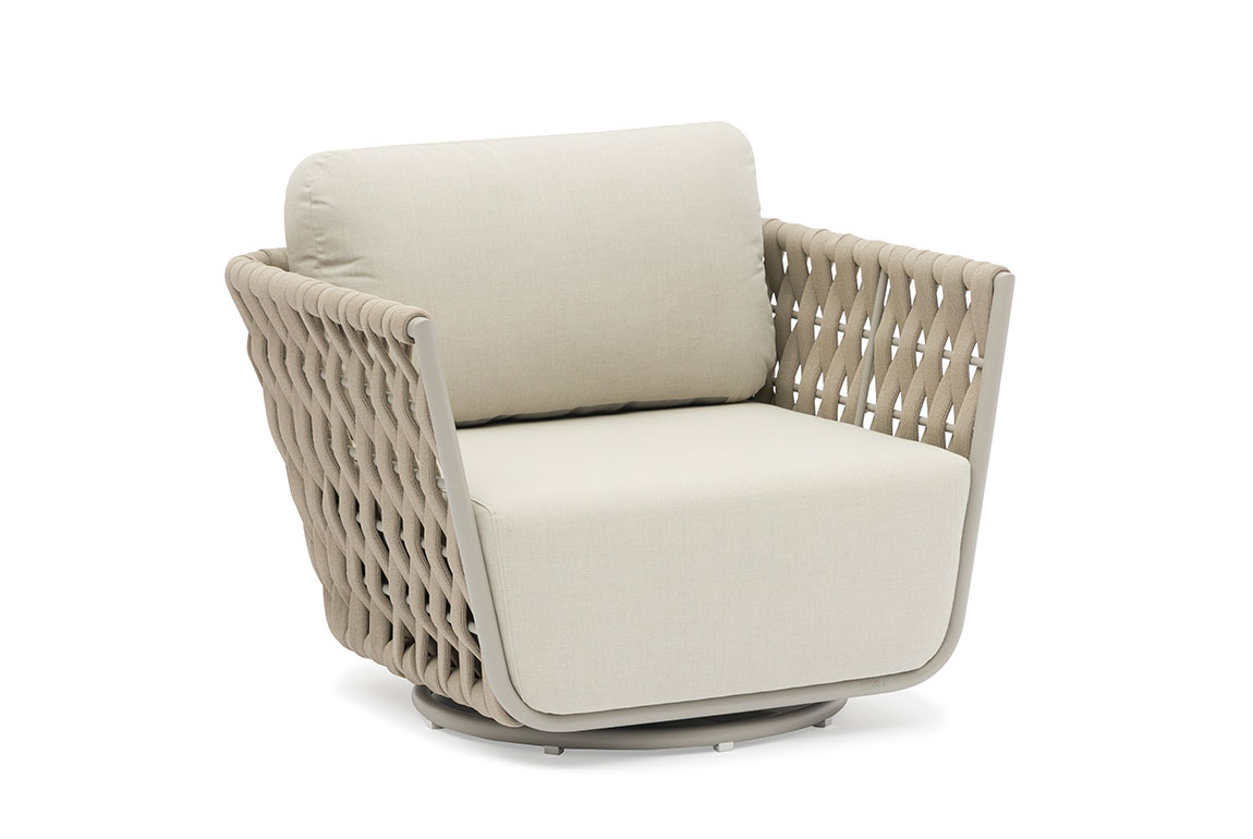 HUG swivel armchair